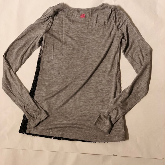 LittleMissMatched Sequin Love Paris Blouse - Picture 2 of 5